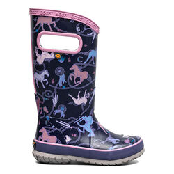 BOGS Kids' Rodeo Horse Rainboots - Purple Multi