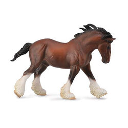 CollectA by Breyer Bay Clydesdale Stallion
