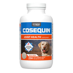 Nutramax Cosequin for Dogs Joint Health Supplement, Contains Glucosamine for Dogs, Plus Chondroitin and MSM, Supports Healthy Joints, For All Breeds and Sizes, Chewable Tablets - 250 Count
