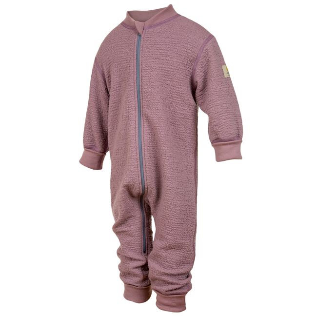 Janus Wool Baby Crinkle Wool Playsuit1 YearPurple