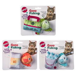 Spot Gone Fishing Cat Toys - 2-Pack - Assorted Designs