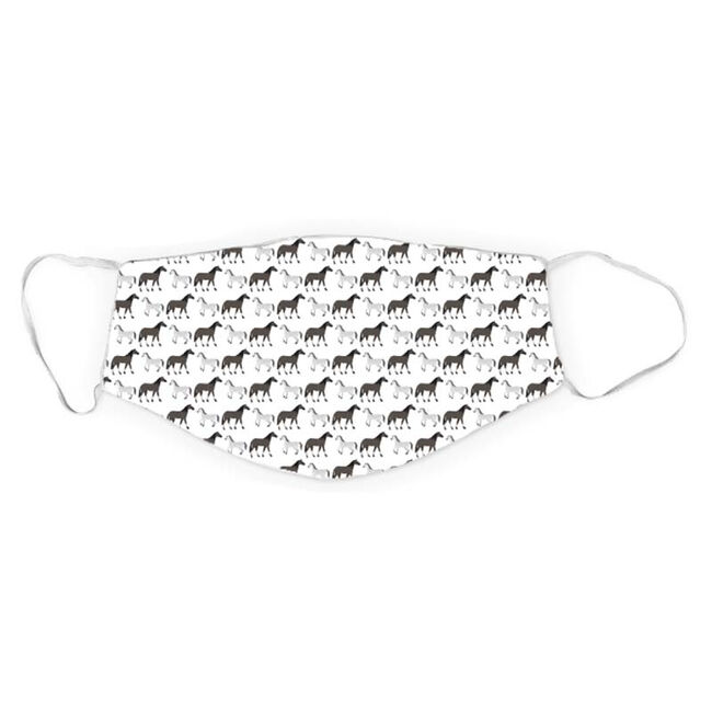 Dreamers and Schemers Face Masks - Horses and Unicorns Horse image number null