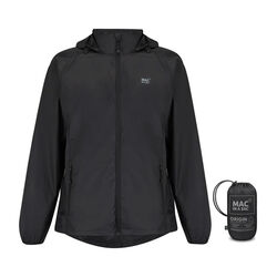 Mac in a Sac Unisex Origin II Packable Waterproof Jacket - Black