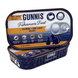 Gunni's Cat Food Topper - Salmon & Cod Liver Recipe - 3 oz