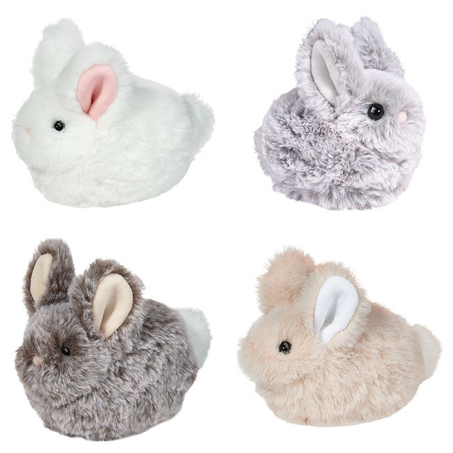 Douglas Lil' Bitty Bunny - Natural - Assorted Colors image number null