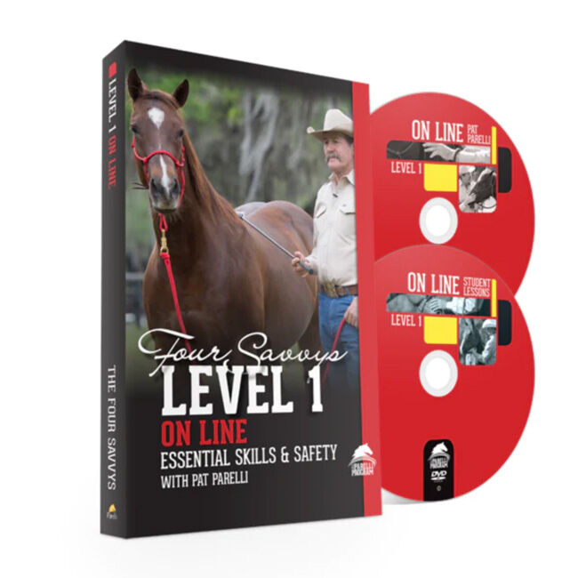 Parelli Savvy Series - Level 1 - On Line: Essential Skills & Safety with Pat Parelli - DVD image number null