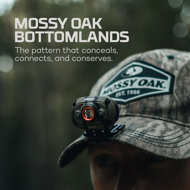 NEBO MYCRO Mossy Oak Bottomland Headlamp image number null