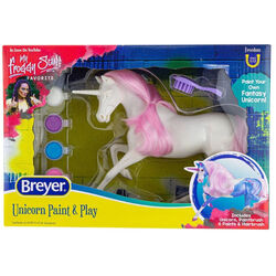 Breyer Freedom Series Unicorn Paint & Play Set