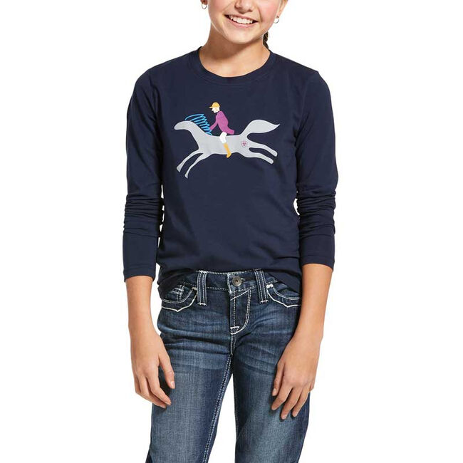 Ariat Kids' Chenille Horse T-shirt image number null
