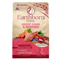 Earthborn Holistic Dog Food - Unrefined Roasted Rabbit Recipe