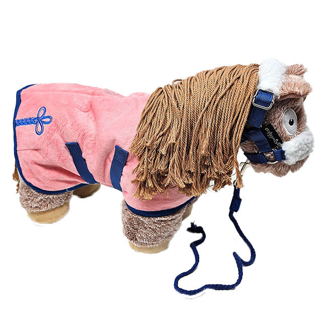 Crafty Ponies Toy Deluxe Fleece Show Rug Set - Pink image number null