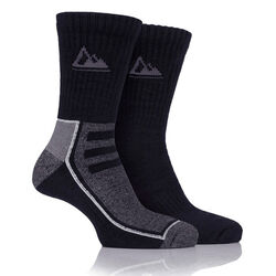 Storm Valley Men's Breathable Bamboo Socks - 2-Pack