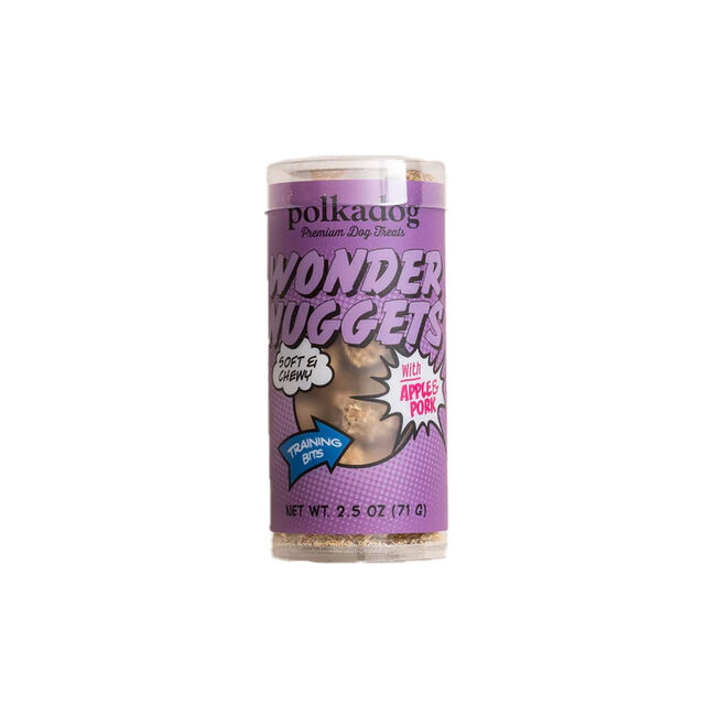 Polkadog Wonder Nuggets Dog Treats - Apple & Pork image number null
