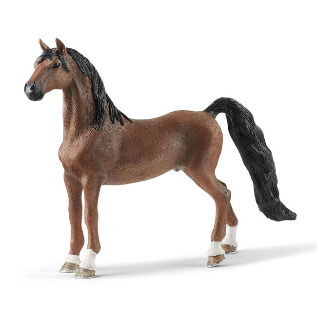 Schleich American Saddlebread Gelding Toy image number null