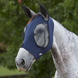 WeatherBeeta Deluxe Stretch Bug Eye Saver with Ears - Navy/Black