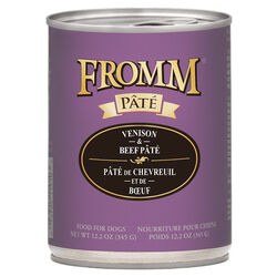 Fromm Dog Food - Venison & Beef Pate - 12.2 oz