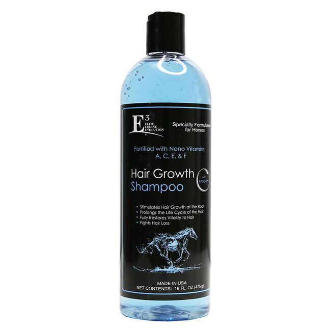 E3 Hair Growth with Anagain Horse Shampoo 16 oz General Shampoos