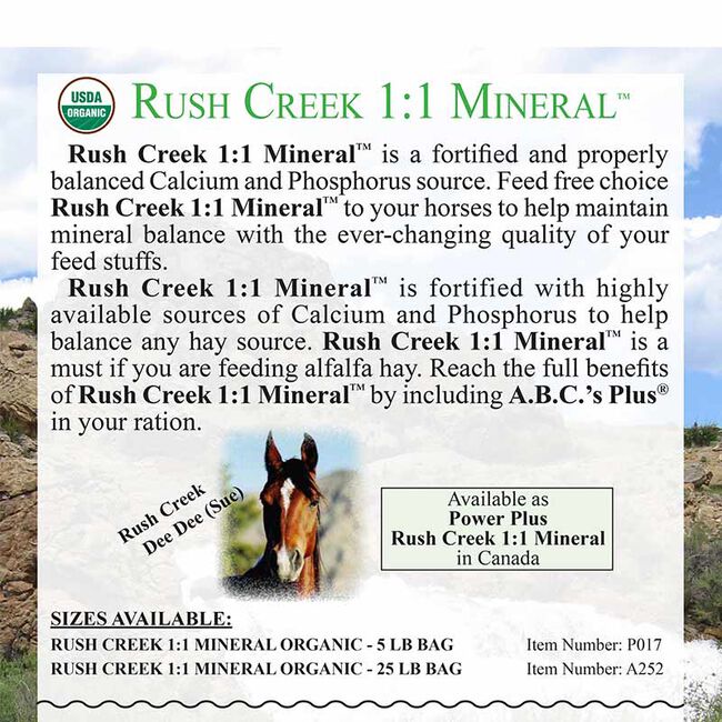 ABC Rush Creek Mineral 25lb Bag image number null