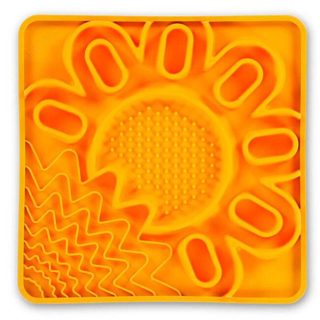 Messy Mutts 9.5" Framed Spill-Resistant Silicone Multi-Surface Lick Mat - Closeout image number null