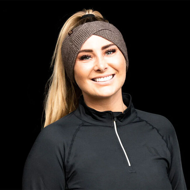Back on Track Nora Wool Blend Knitted Twist Headband image number null