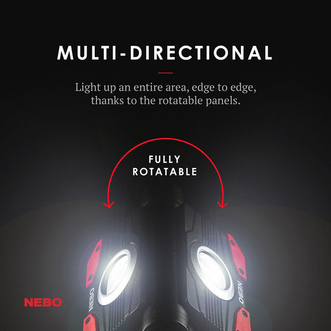 NEBO OMNI 2K Lumen Rechargeable Work Light image number null