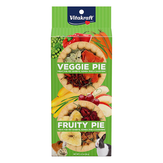 Vitakraft Veggie Pie & Fruity Pie - 2-Pack image number null