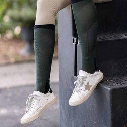 Dreamers & Schemers Solid Boot Socks - Dark Hunter Green