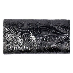 Western Express Women's Tooled Leather Organizer Wallet