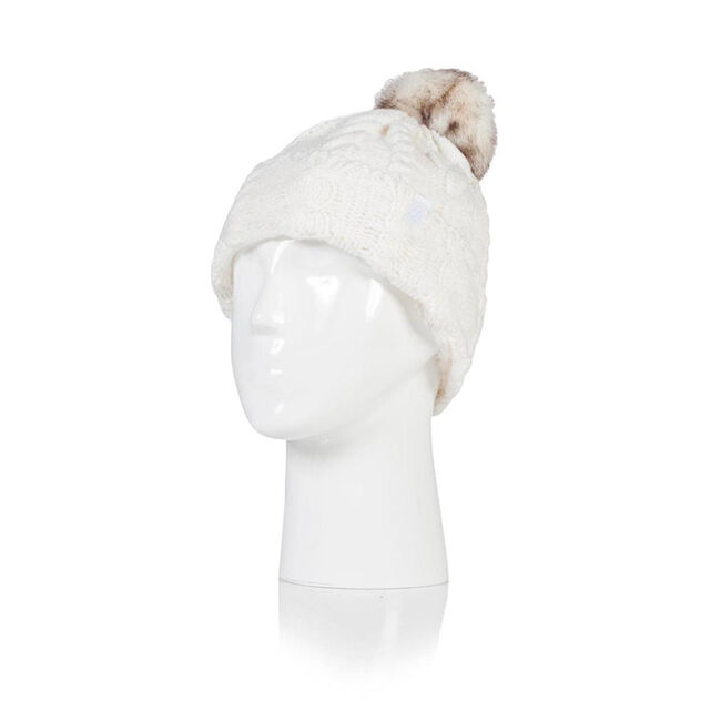 Heat Holders Women's Roll Up Pom Hat image number null