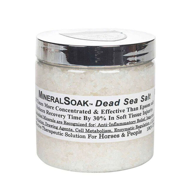Dead Sea Salt Mineral Soak for Horses, Pets and People