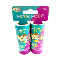 Messy Mutts Travel Lint Roller Refills - 2-Pack - Closeout