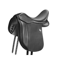 Bates Saddles Wide Dressage Saddle with Heritage Leather and CAIR Cushion System