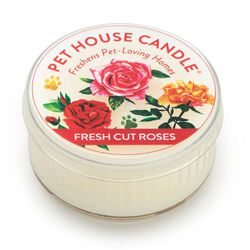 Pet House Candle Mini Candle - Fresh Cut Roses