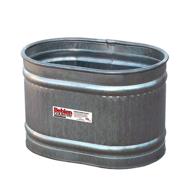 Behlen Country 71Gallon Galvanized Round End Stock Tank The Cheshire