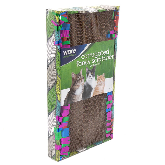 Ware Pet Products Corrugated Fancy Scratcher image number null
