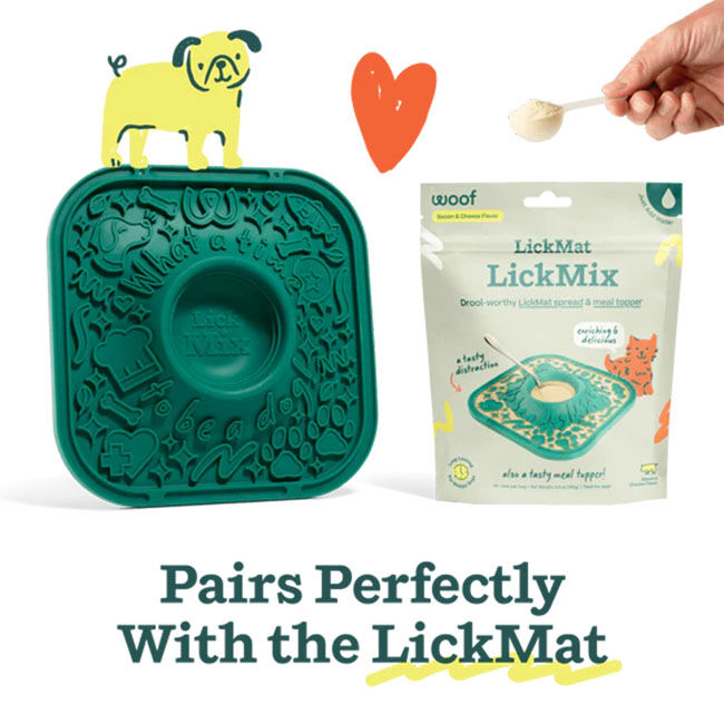 Woof LickMix - Bacon & Cheese - 5.5 oz image number null