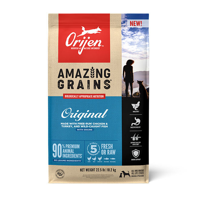 ORIJEN Amazing Grains Dog Food - Original Recipe image number null