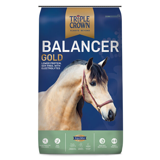 Triple Crown Balancer Gold Pellet - 50 lb image number null