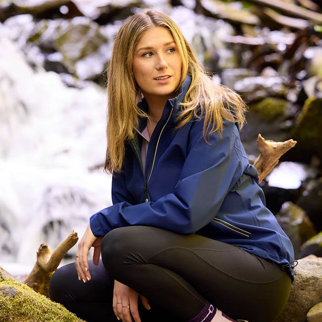 Kerrits Women's Down the Line Waterproof Jacket - Regal image number null