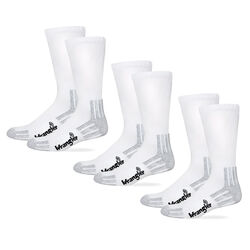 Wrangler Men's 80% Cotton Crew Sock - 3-Pack