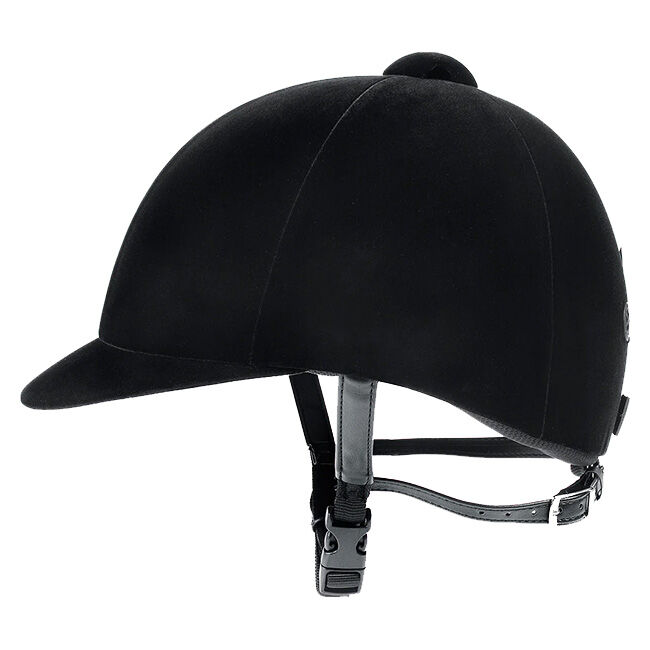IRH Equestrian Kids' Medalist Helmet - Black Velvet image number null