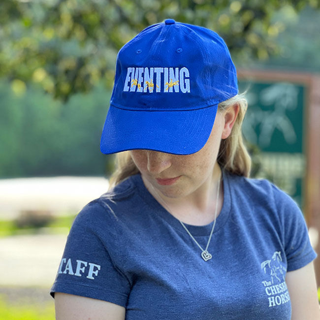 Stirrups Clothing Cap - Eventing - Royal - Closeout image number null