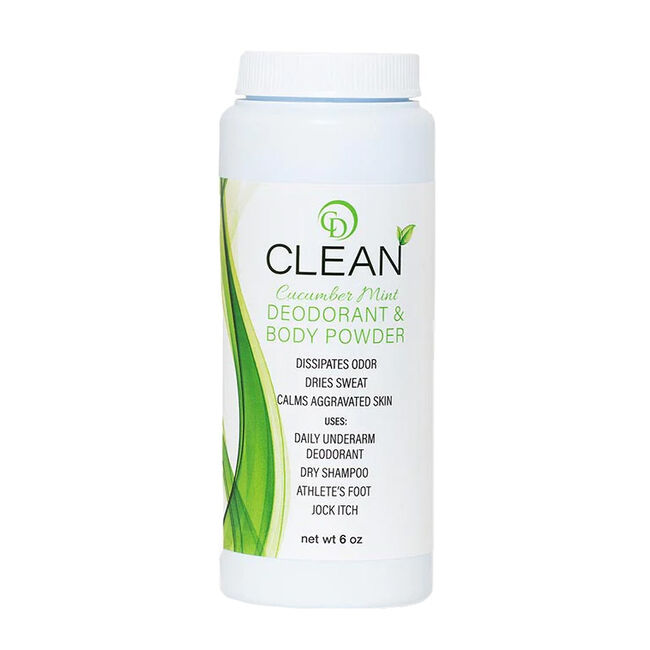 Coat Defense CLEAN Deodorant & Body Powder for Humans - Cucumber Mint image number null