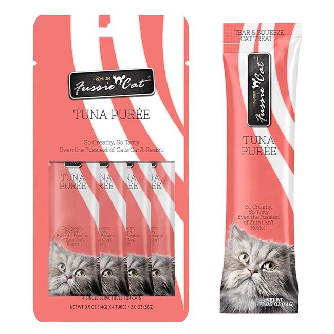 Fussie Cat Tuna Aspic Puree - 4 Count image number null