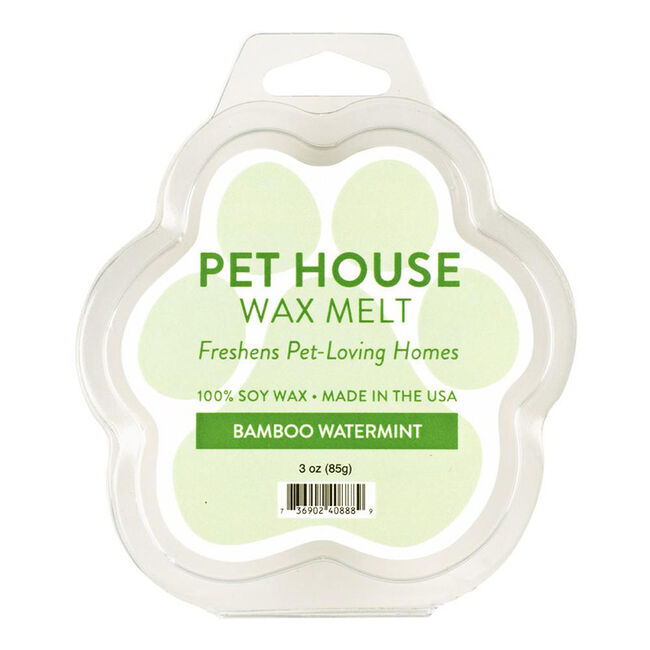 Pet House Candle Bamboo Watermint Wax Melt image number null