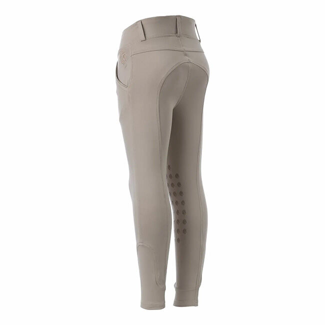 Equinavia Kids' Lena Knee Patch Pull-On Breeches - Tan image number null