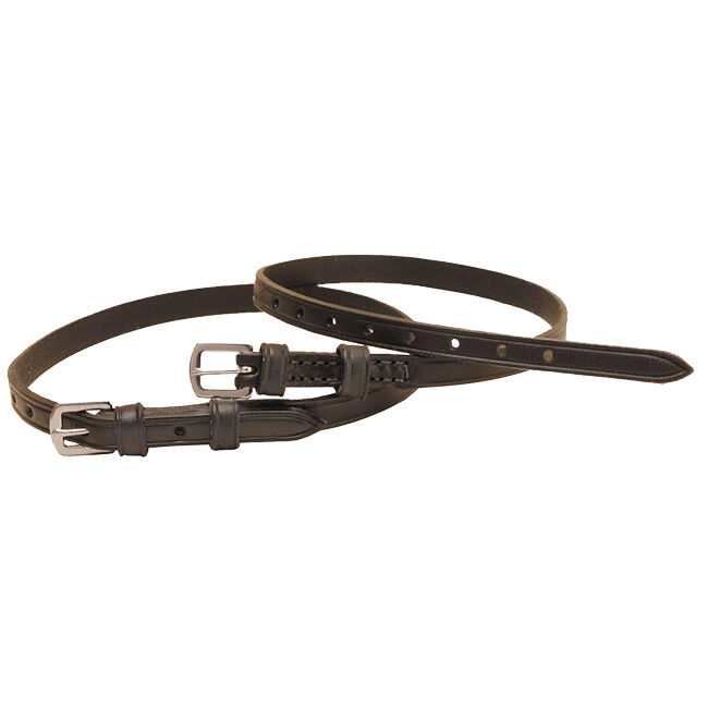 Tory Leather Deluxe Spur Straps with Double Keepers image number null