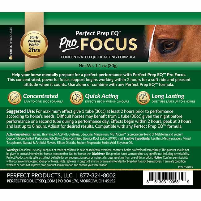 Perfect Products Perfect Prep EQ Pro Focus Concentrated Calming Paste - 30 cc Syringe image number null