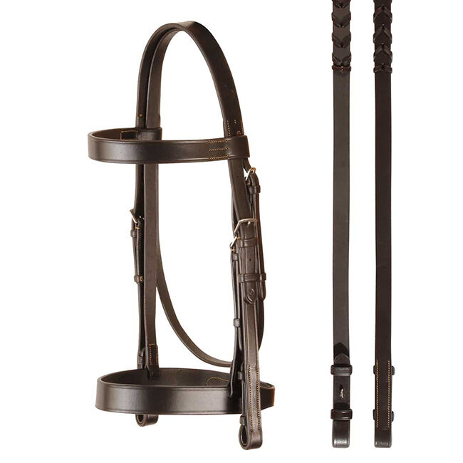 Bobby's Heavy Flat Hunt Bridle image number null