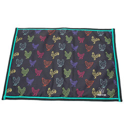 Shires Digby & Fox Waterproof Dog Bed - Chickens